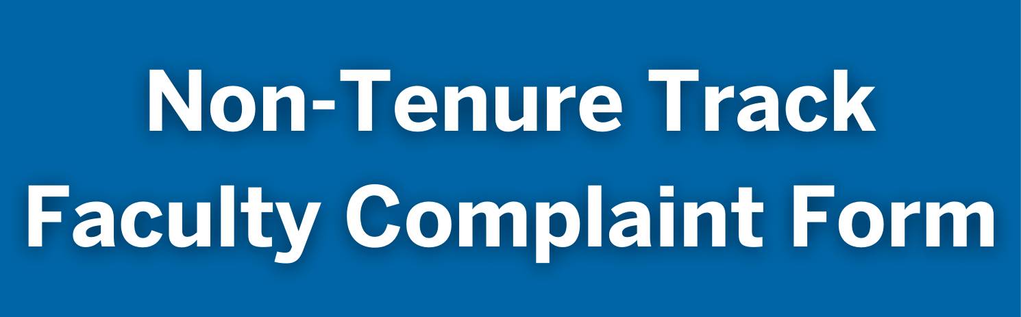 Non-Tenure Track Faculty Complaint Form